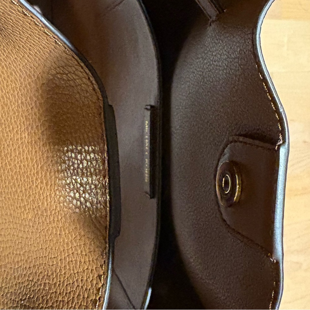 Michael Kors brown leather tote bag - Picture 4 of 11
